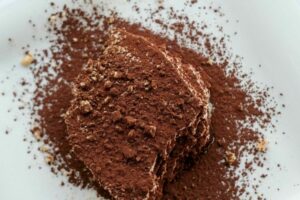 Dolce cacao e ricotta senza cottura